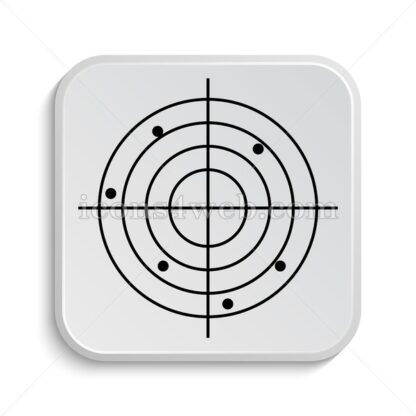 Radar icon design – Radar button design. - Icons for website