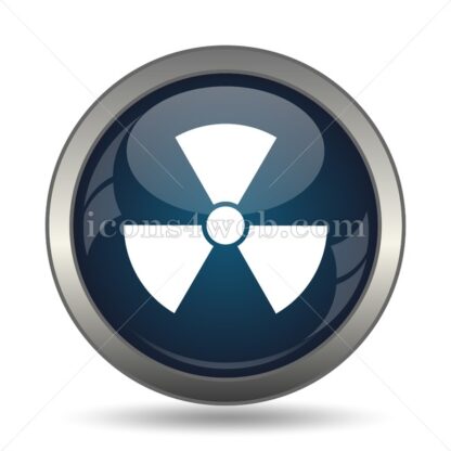 Radiation icon for website – Radiation stock image - Icons for website