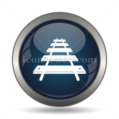 Rail road icon for website – Rail road stock image - Icons for website