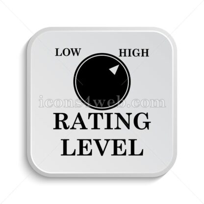 Rating level icon design – Rating level button design. - Icons for website