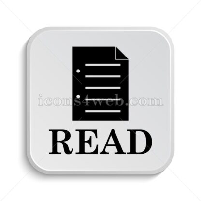 Read icon design – Read button design. - Icons for website