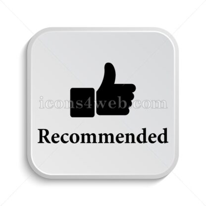 Recommended icon design – Recommended button design. - Icons for website