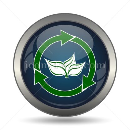 Recycle arrows icon for website – Recycle arrows stock image - Icons for website