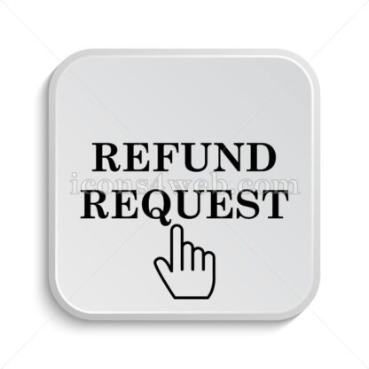 Refund request icon design – Refund request button design. - Icons for website