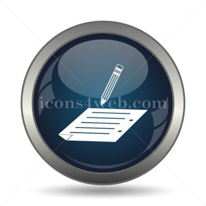 Registration icon for website – Registration stock image - Icons for website