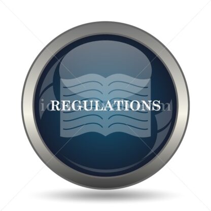 Regulations icon for website – Regulations stock image - Icons for website