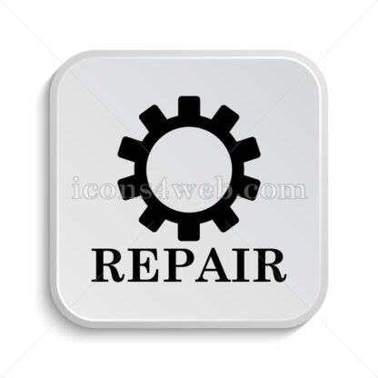 Repair icon design – Repair button design. - Icons for website