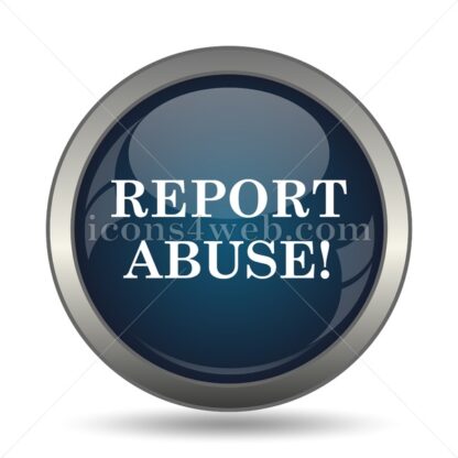 Report abuse icon for website – Report abuse stock image - Icons for website