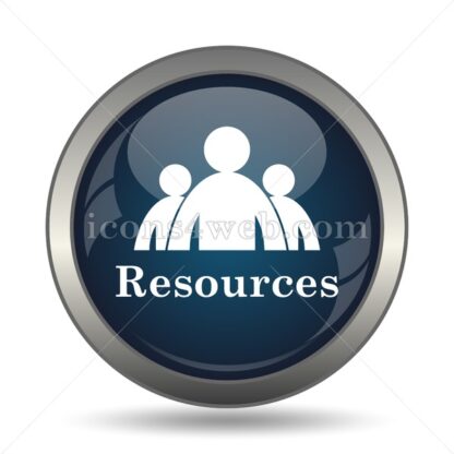 Resources icon for website – Resources stock image - Icons for website
