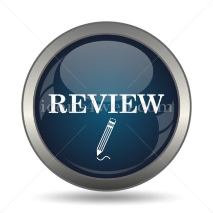 Review icon for website – Review stock image - Icons for website