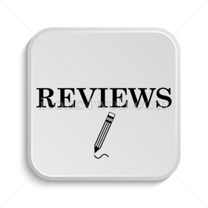Reviews icon design – Reviews button design. - Icons for website