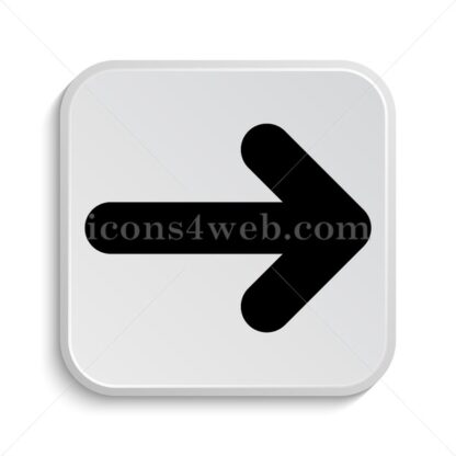 Right arrow icon design – Right arrow button design. - Icons for website