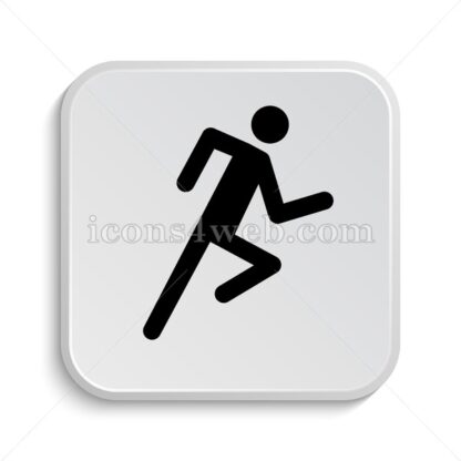 Running man icon design – Running man button design. - Icons for website