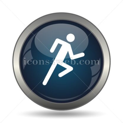 Running man icon for website – Running man stock image - Icons for website
