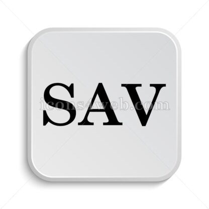 SAV icon design – SAV button design. - Icons for website