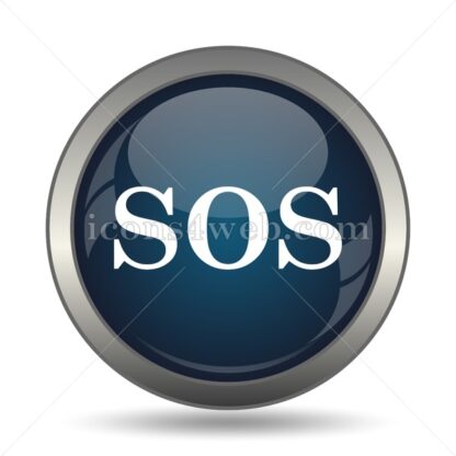 SOS icon for website – SOS stock image - Icons for website