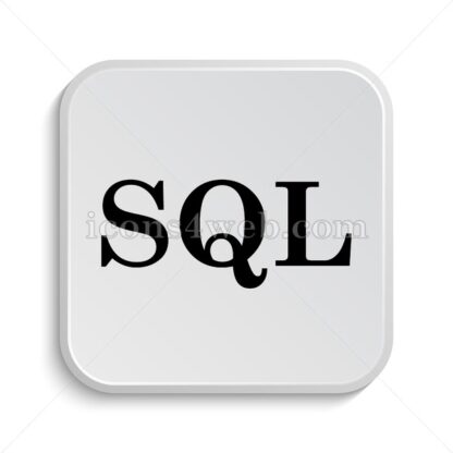 SQL icon design – SQL button design. - Icons for website
