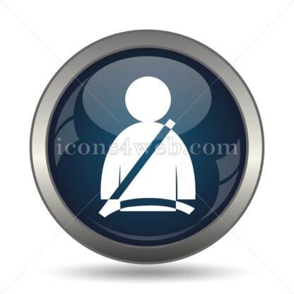 Safety belt icon for website – Safety belt stock image - Icons for website