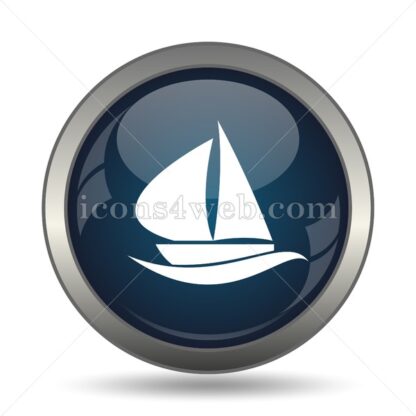 Sailboat icon for website – Sailboat stock image - Icons for website