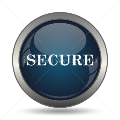 Secure icon for website – Secure stock image - Icons for website
