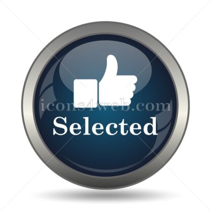 Selected icon for website – Selected stock image - Icons for website