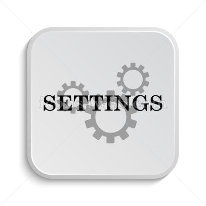 Settings icon design – Settings button design. - Icons for website