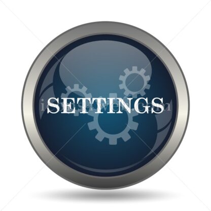 Settings icon for website – Settings stock image - Icons for website