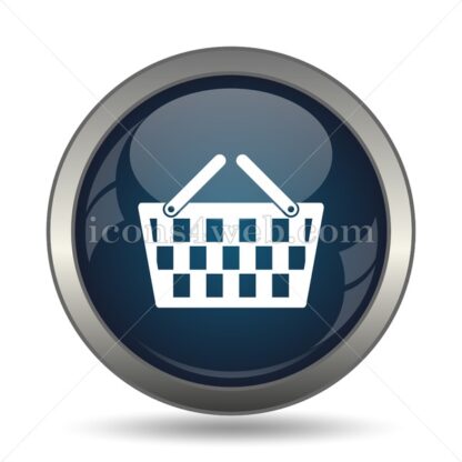 Shopping basket icon for website – Shopping basket stock image - Icons for website