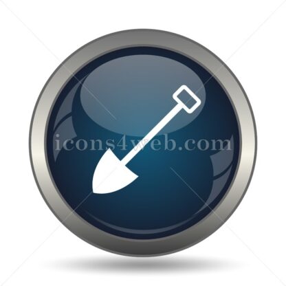 Shovel icon for website – Shovel stock image - Icons for website