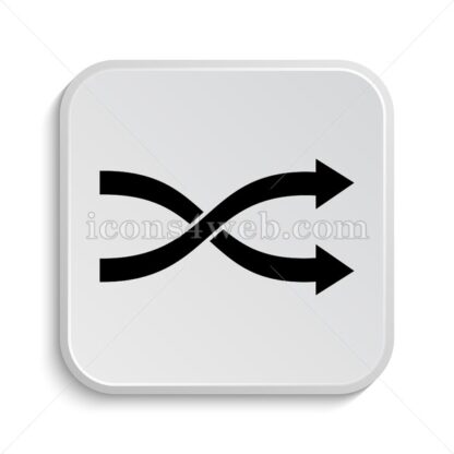 Shuffle icon design – Shuffle button design. - Icons for website
