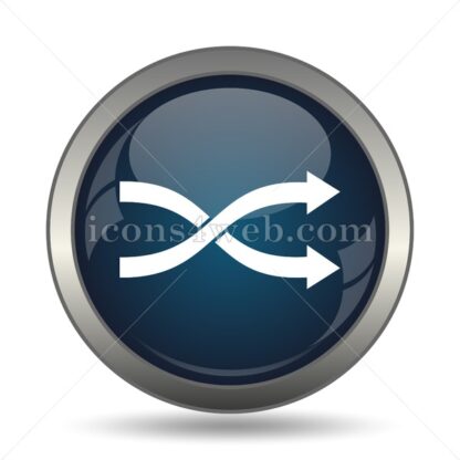 Shuffle icon for website – Shuffle stock image - Icons for website