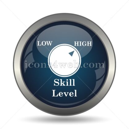 Skill level icon for website – Skill level stock image - Icons for website