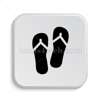 Slippers icon design – Slippers button design. - Icons for website