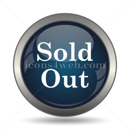 Sold out icon for website – Sold out stock image - Icons for website