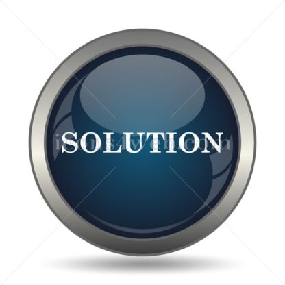 Solution icon for website – Solution stock image - Icons for website