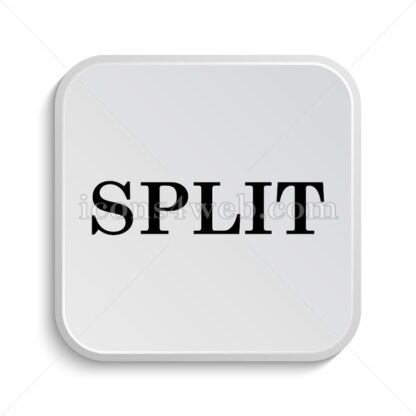 Split icon design – Split button design. - Icons for website