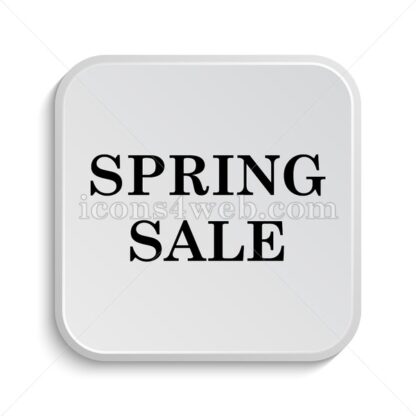 Spring sale icon design – Spring sale button design. - Icons for website