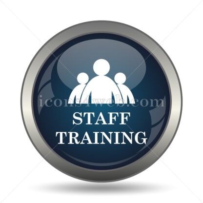 Staff training icon for website – Staff training stock image - Icons for website