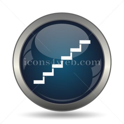 Stairs icon for website – Stairs stock image - Icons for website