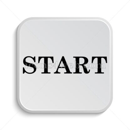Start icon design – Start button design. - Icons for website