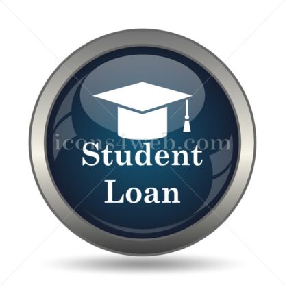 Student loan icon for website – Student loan stock image - Icons for website