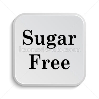 Sugar free icon design – Sugar free button design. - Icons for website