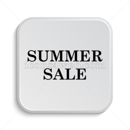 Summer sale icon design – Summer sale button design. - Icons for website