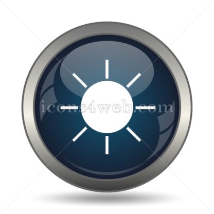 Sun icon for website – Sun stock image - Icons for website