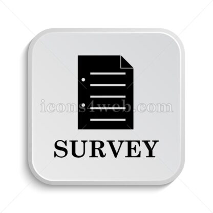 Survey icon design – Survey button design. - Icons for website
