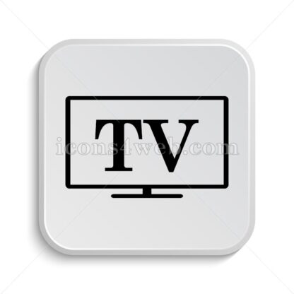 TV icon design – TV button design. - Icons for website