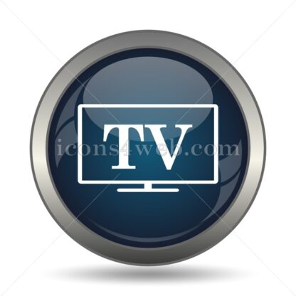 TV icon for website – TV stock image - Icons for website