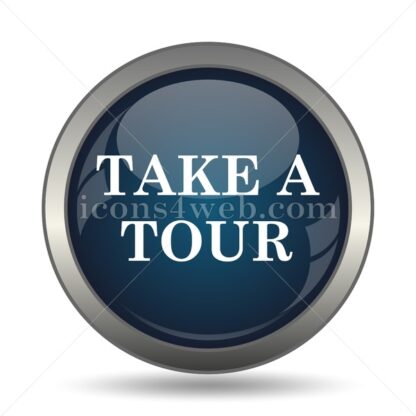 Take a tour icon for website – Take a tour stock image - Icons for website