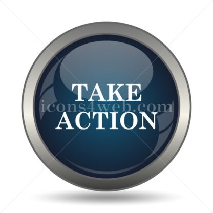 Take action icon for website – Take action stock image - Icons for website