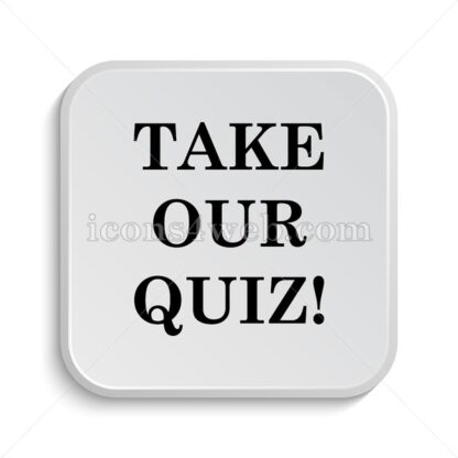 Take our quiz icon design – Take our quiz button design. - Icons for website